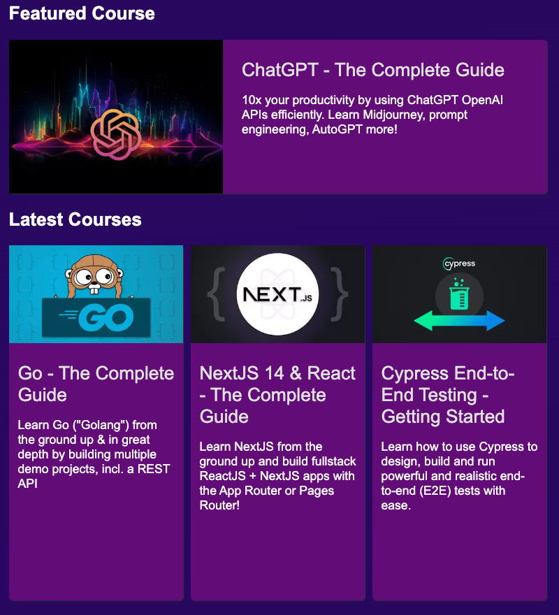 Demonstration of reusable components with different layout due to container queries