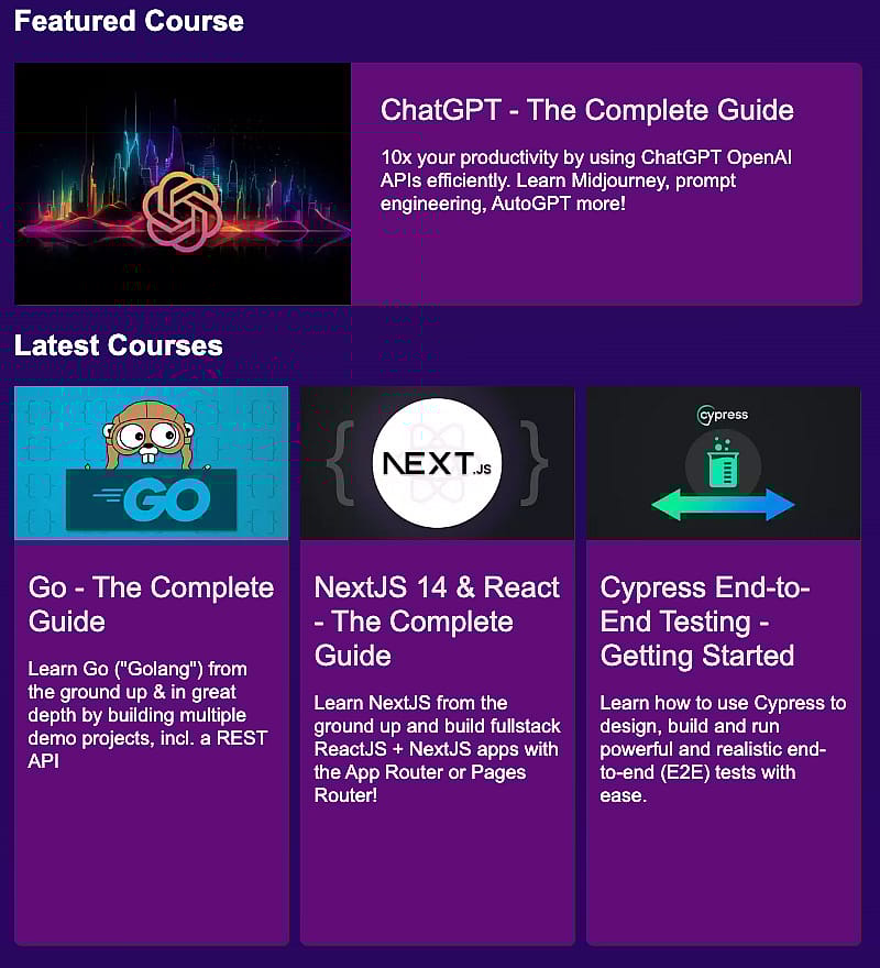 Demonstration of reusable components with different layout due to container queries