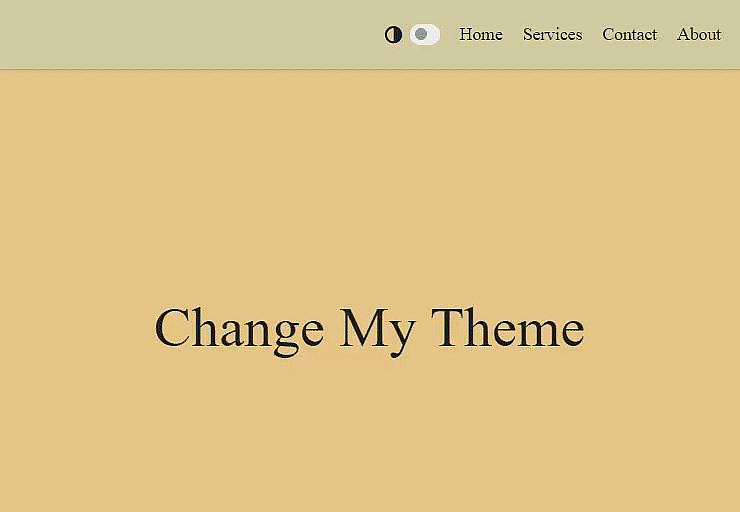 Now the switch between dark and light mode happens with a smooth transition