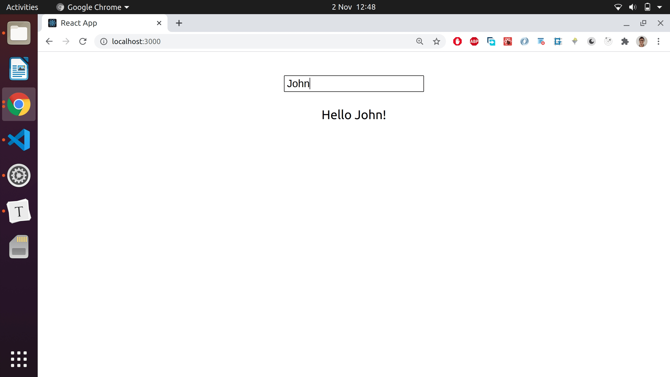 A basic enterprise app