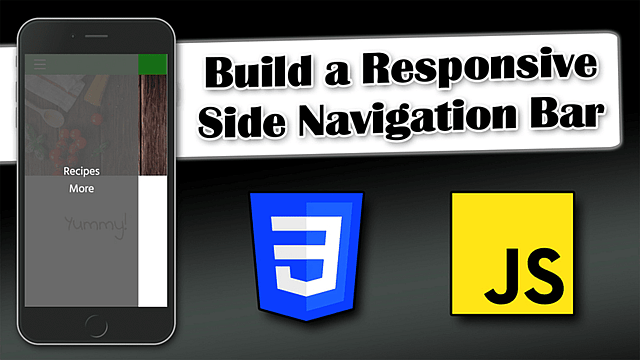 Article thumbnail for Build a Responsive Side Navigation Bar