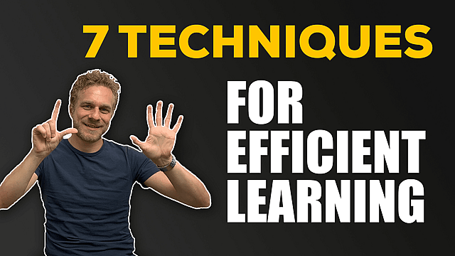 Article thumbnail for 7 Techniques to Learn & Grow More Efficiently