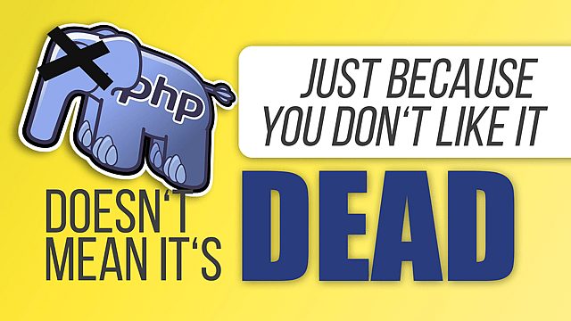 Article thumbnail for Is PHP Dead?