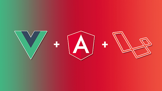 Article thumbnail for Laravel and Angular or VueJS