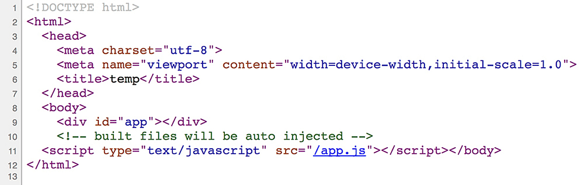 Not much there for a search engine crawler