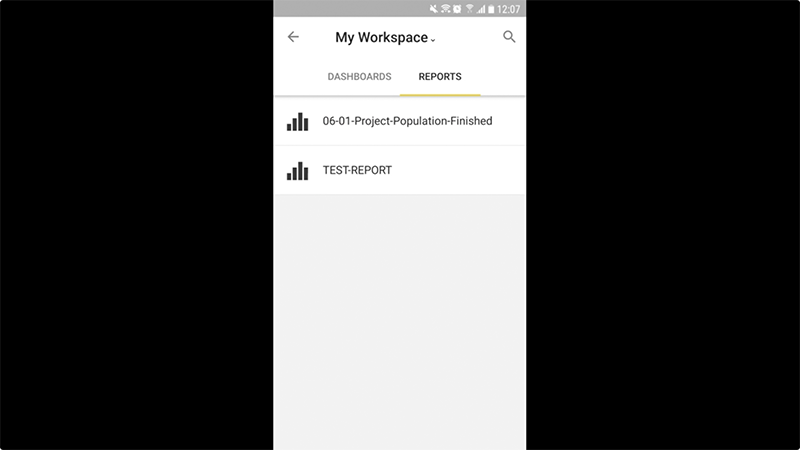 Power BI Mobile