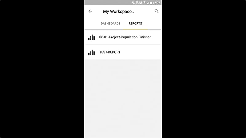 Power BI Mobile
