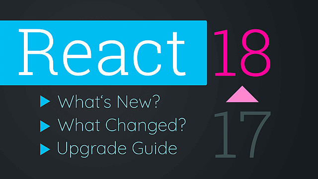 Article thumbnail for React 18 - Update Guide & What's New?
