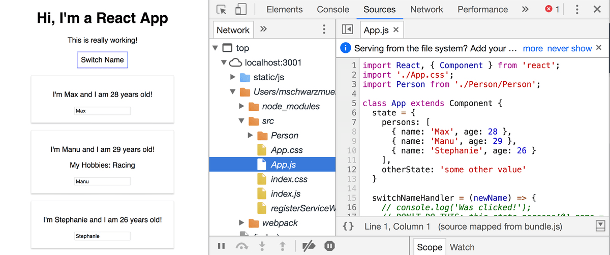Everyone can see your code!