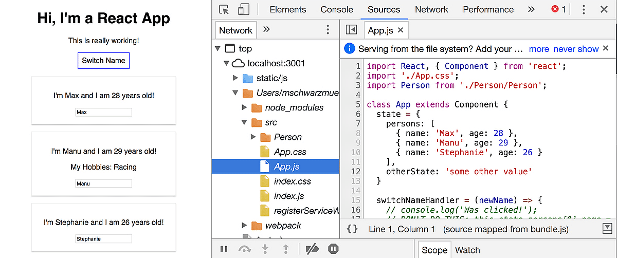 Everyone can see your code!