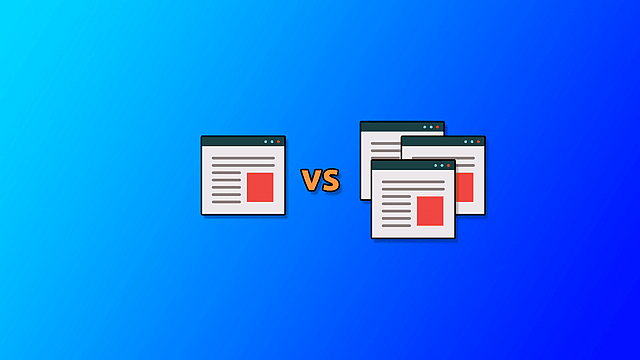 Article thumbnail for SPAs vs MPAs