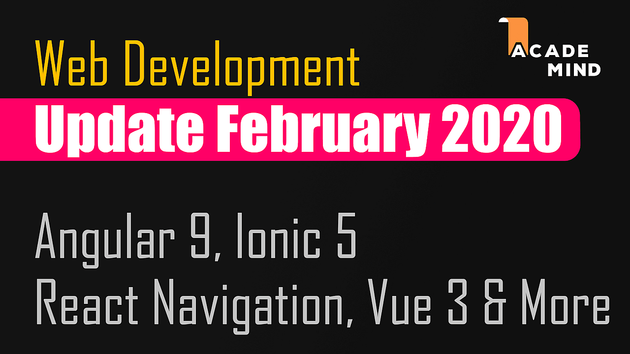 Article thumbnail for Web Development Update February 2020