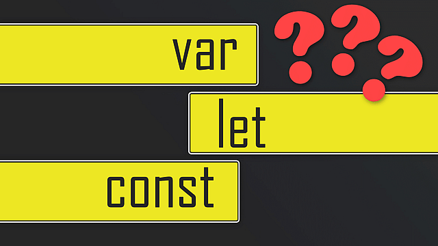 Article thumbnail for var, let & const - Which one should you use?