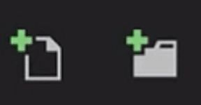 Create files and folders